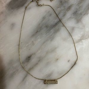 Gold Kendra Scott necklace